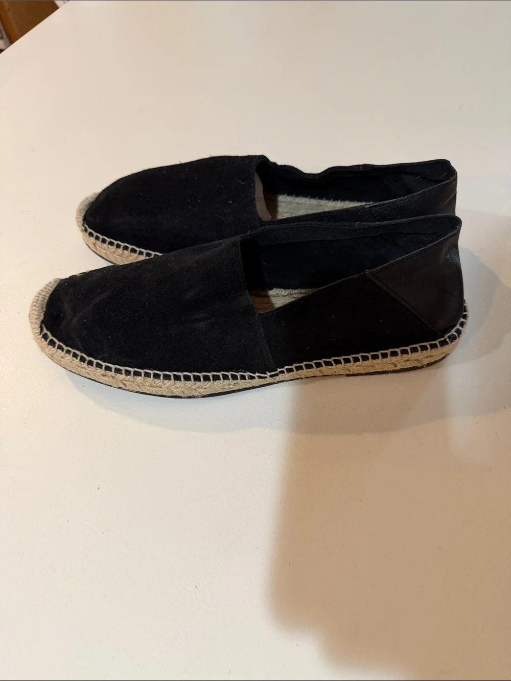 Todd Snyder Black Men's Espadrille Slip-On Shoes Sz 10. New. Tub7